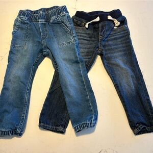 Gap Kids, two pairs jeans, size 3T